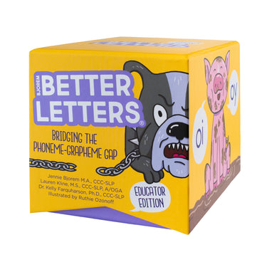 Bjorem Better Letters®: Educator Edition - Bridging the Phoneme-Grapheme Gap